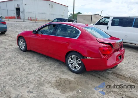 2010 Infiniti G37 Journey from USA, damaged, VIN JN1CV6AP1AM408548